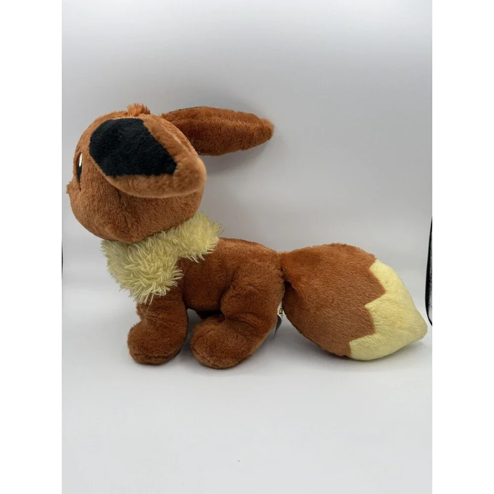 RARE Build a Bear Pokemon Eevee Plush Original 2016 Release w RED EYES